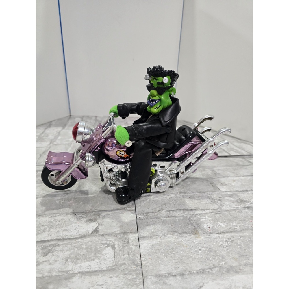 Halloween Frankenstein Motorcycle Born To Be Wild Animated Musical VIDEO
